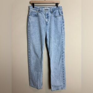 Levis Womens Cotton Low Pro Straight Leg Jean Mid Rise Size 28 Casual Classic